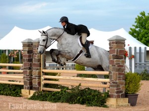 Building horse jumps with faux pillars gives them greater mobility.