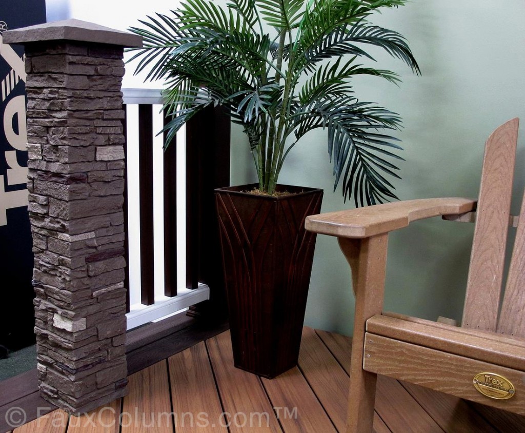 Use polyurethane foam columns to enhance your home's interior.