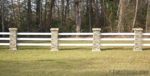 Majesty Augusta Stone Fence Posts