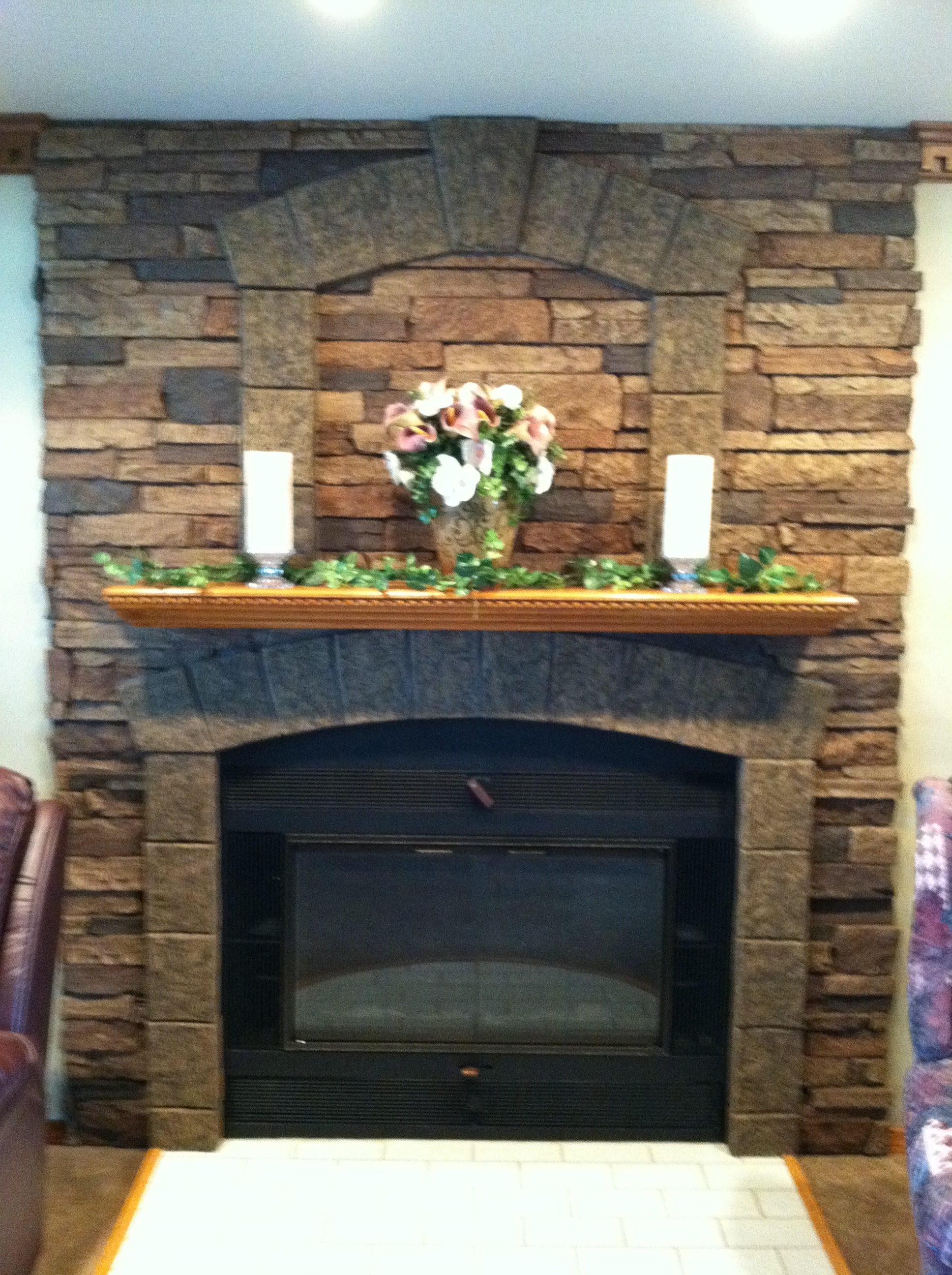 Stone Fireplace Restoration