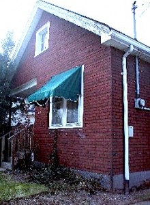 1920s House with 1930s asphalt siding that caused insect and water damaged.