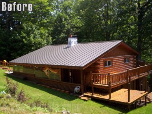  Before photo of Ron's home exterior