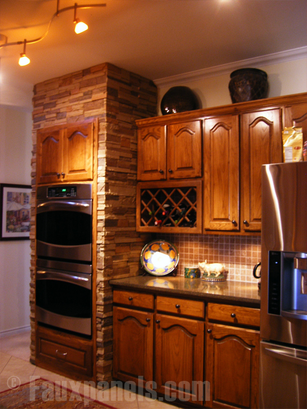  Polyurethane panels are excellent for kitchen designs.