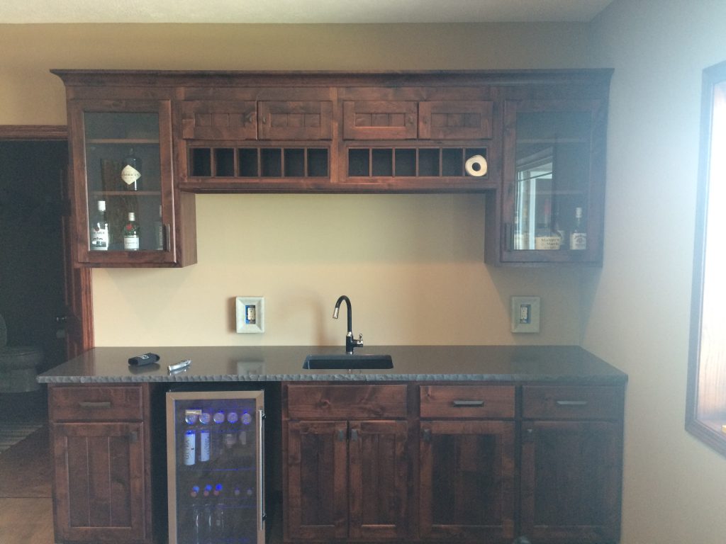 BEFORE: Sean faced a similar challenge with the bar outlets