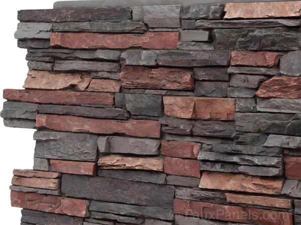 Norwich Colorado Stacked Stone panel