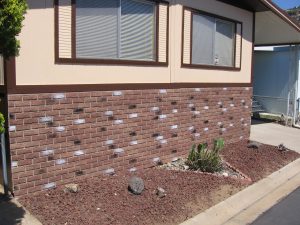  Faux Stone panels instantly transform prefab or mobile homes.