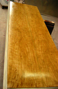 Bookmatched Cherry Cabinet Top