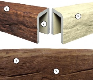 Take a look at five of the most important features of our simulated wood beams.