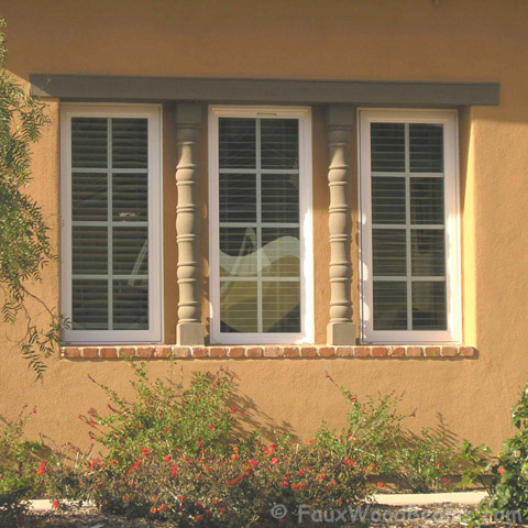 Window Headers Make Fabulous Exterior Accents - Barron Designs
