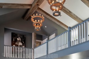  Our reclaimed wooden beams look just like the real thing, but are similarly hollow and versatile.