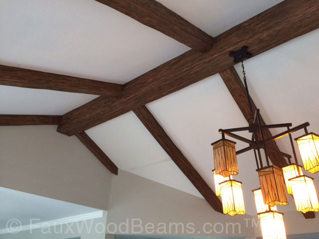 Vaulted Ceilings With Beams The Secret, Wooden Beams On Vaulted Ceiling