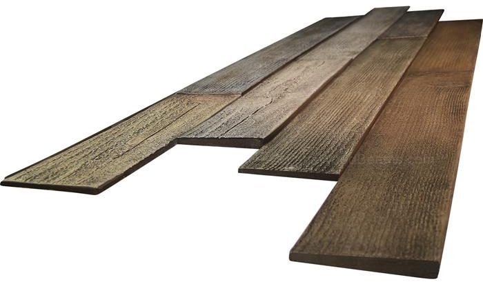 The panels join together like a jigsaw puzzle, for a guaranteed seamless finish.