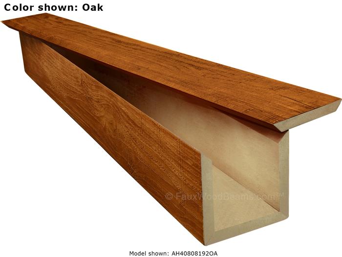 Our beams are available in a variety of sizes and styles - including four-sided beams (4th side is removable).