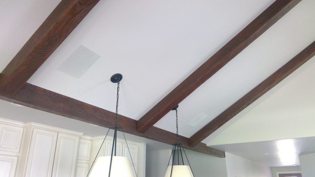 With so many beams installed, it was imperative that the color of each beam was consistent.