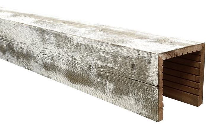 Virgin wood box beam