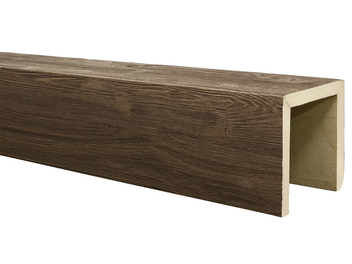 Driftwood Faux Wood Beams - Rich Walnut