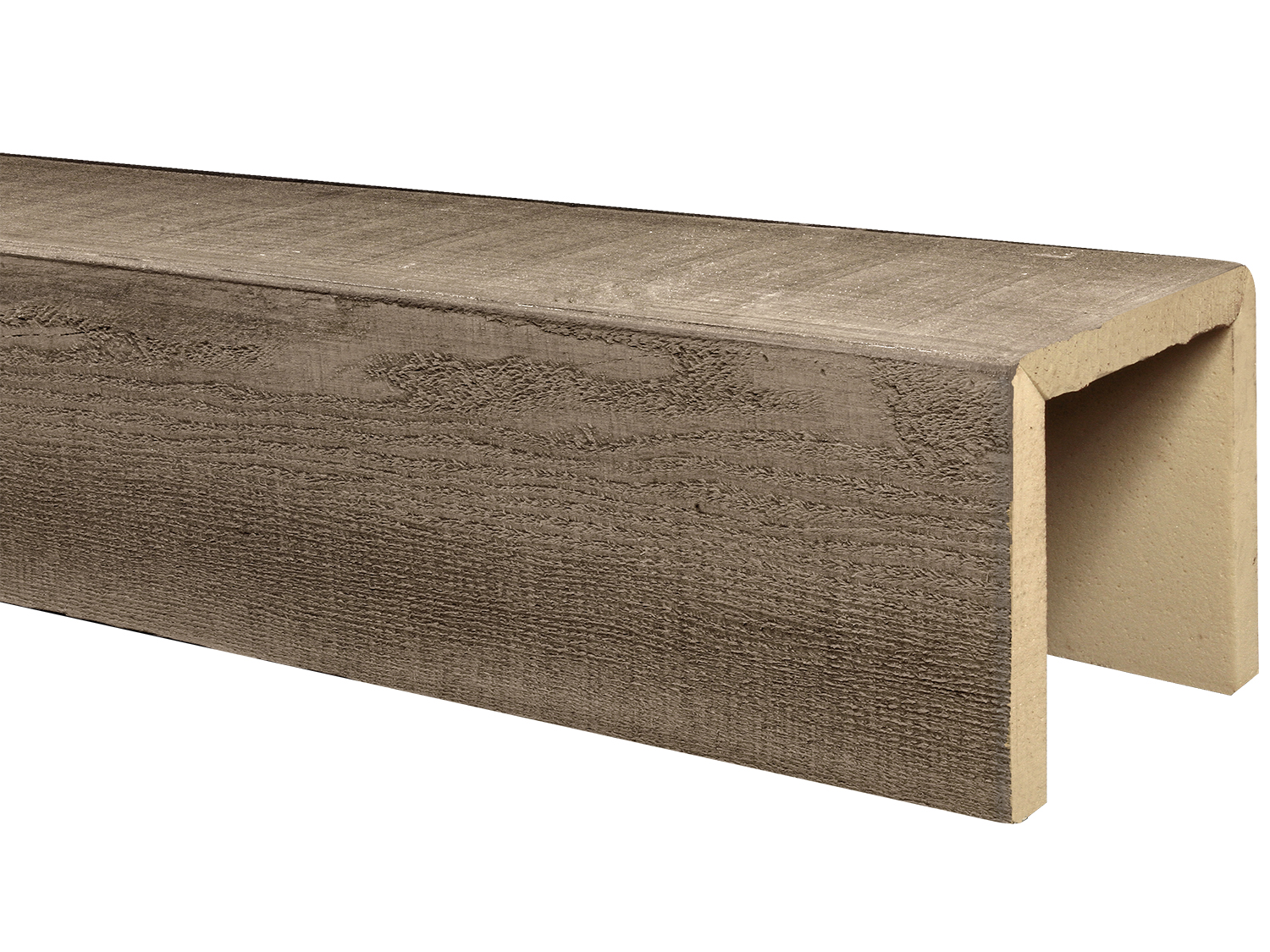 Resawn Faux Wood Beams - Light Oak