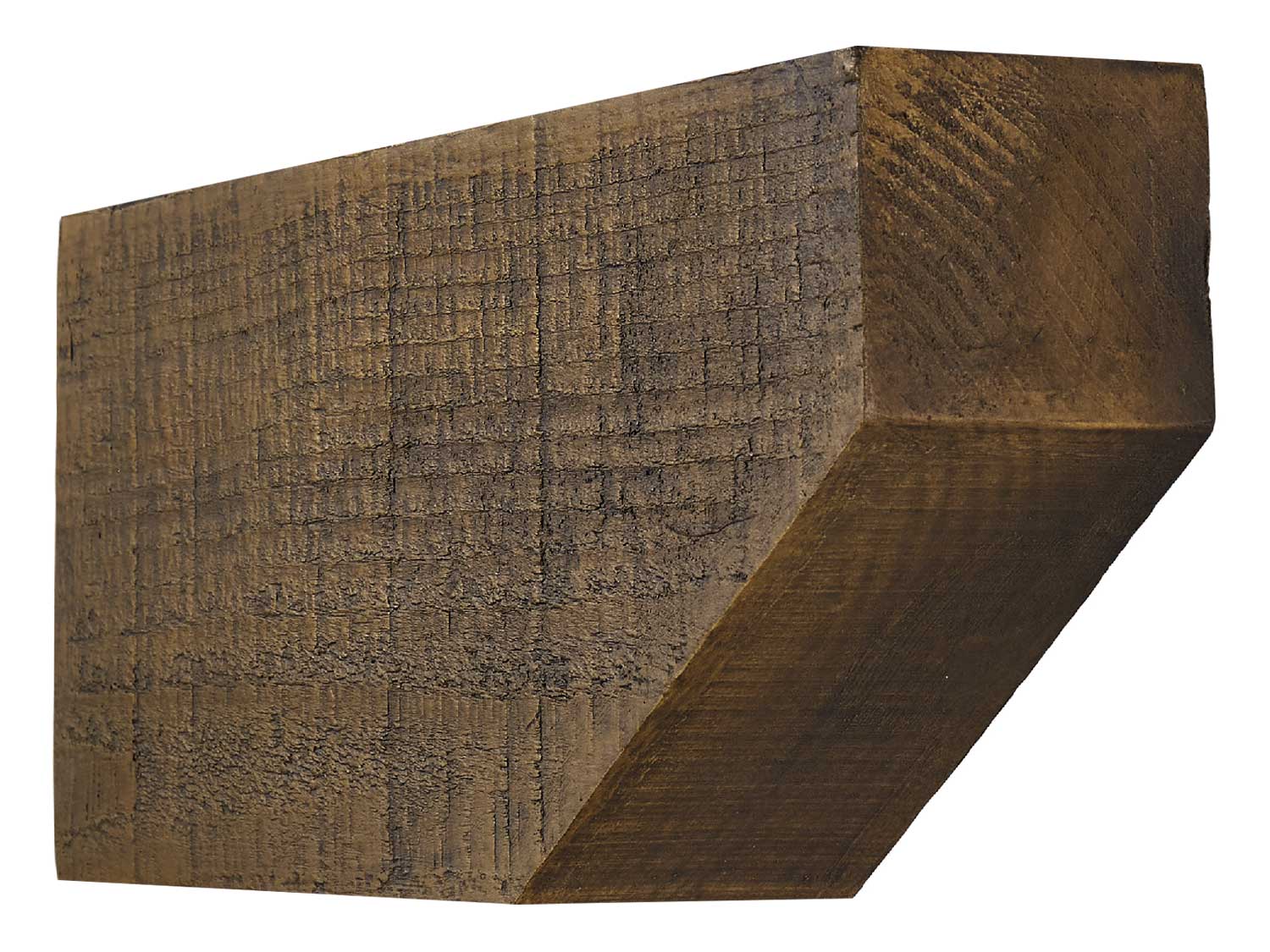 Rough Sawn Faux Wood Corbel 5 3/4 in x 9 1/2 in x 26 in (A