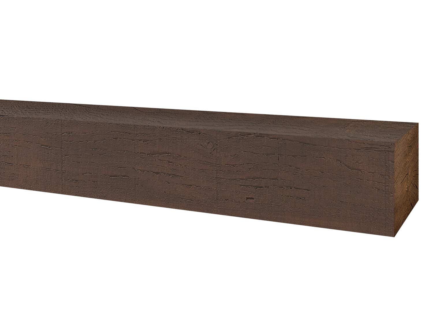 Rough Sawn Faux Wood Mantels - Barron Designs