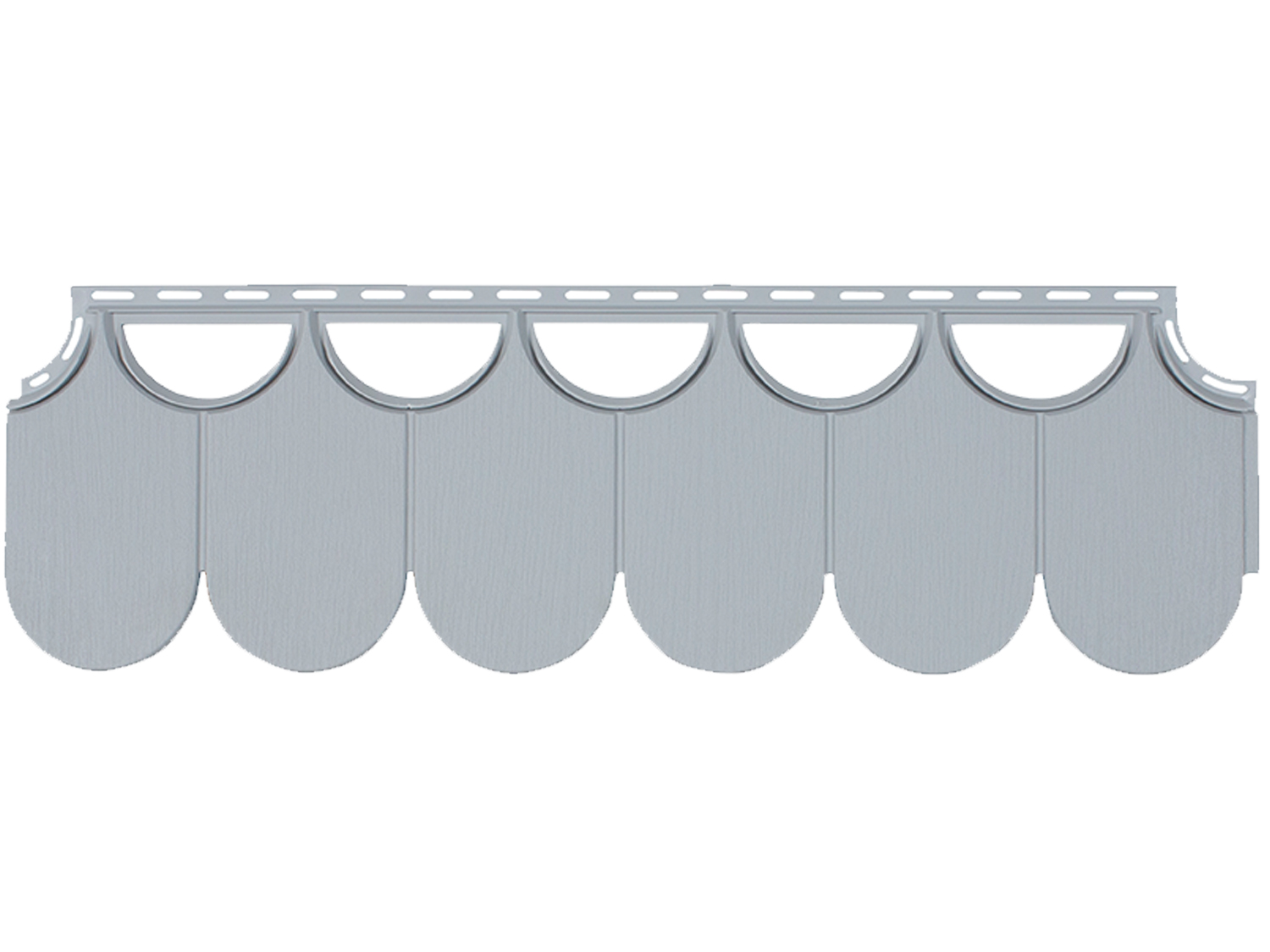 Novik Half Round Shake Siding Panels