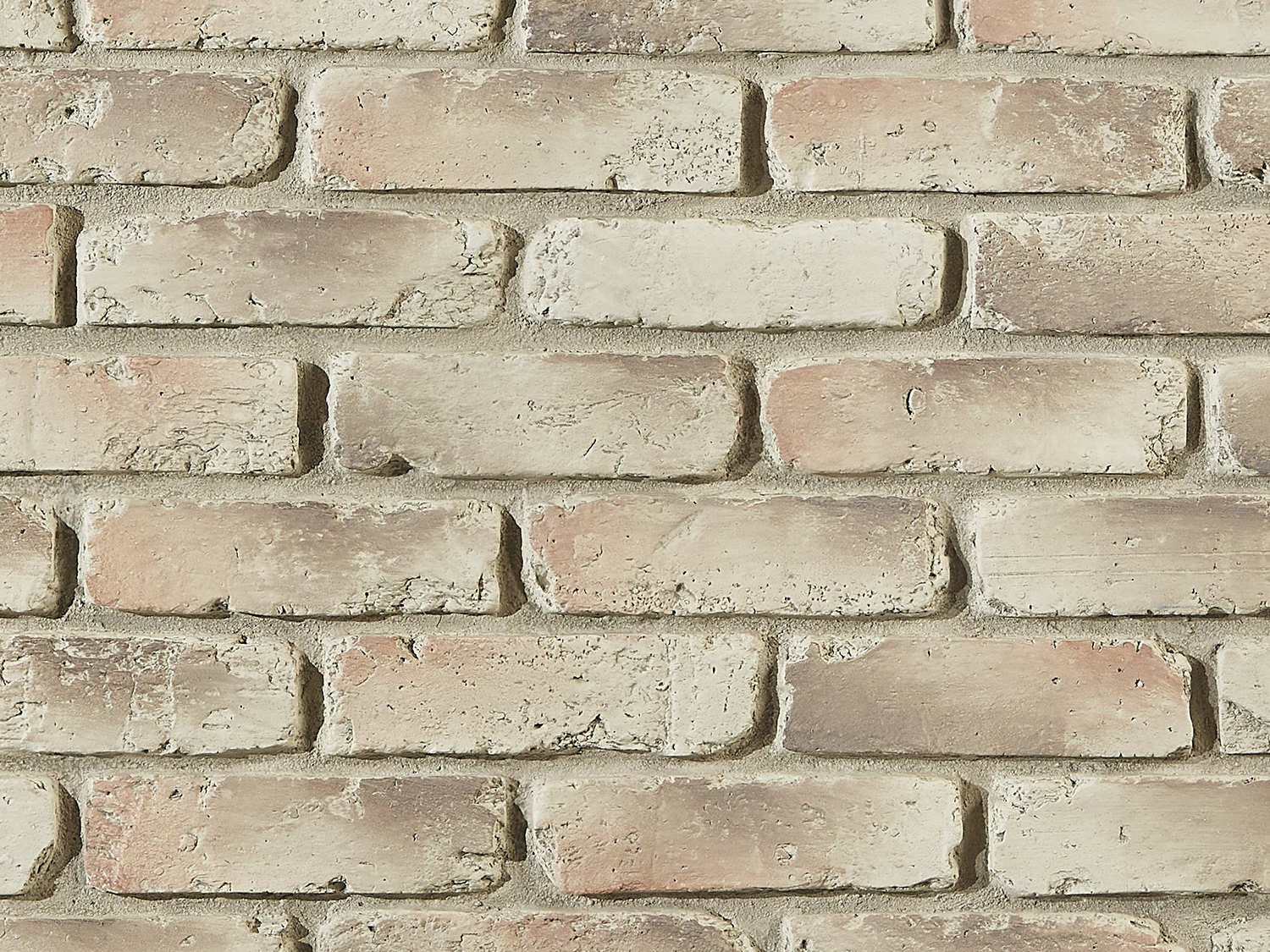 Old Chicago Faux Brick Wall Panel - Cream Caramel