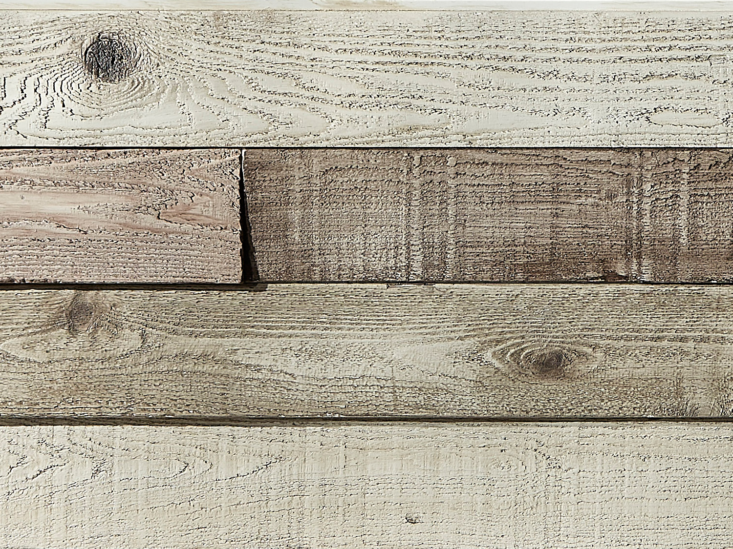 Reclaimed Beveled Shiplap Faux Barn Wood Wall Panel - Weathered