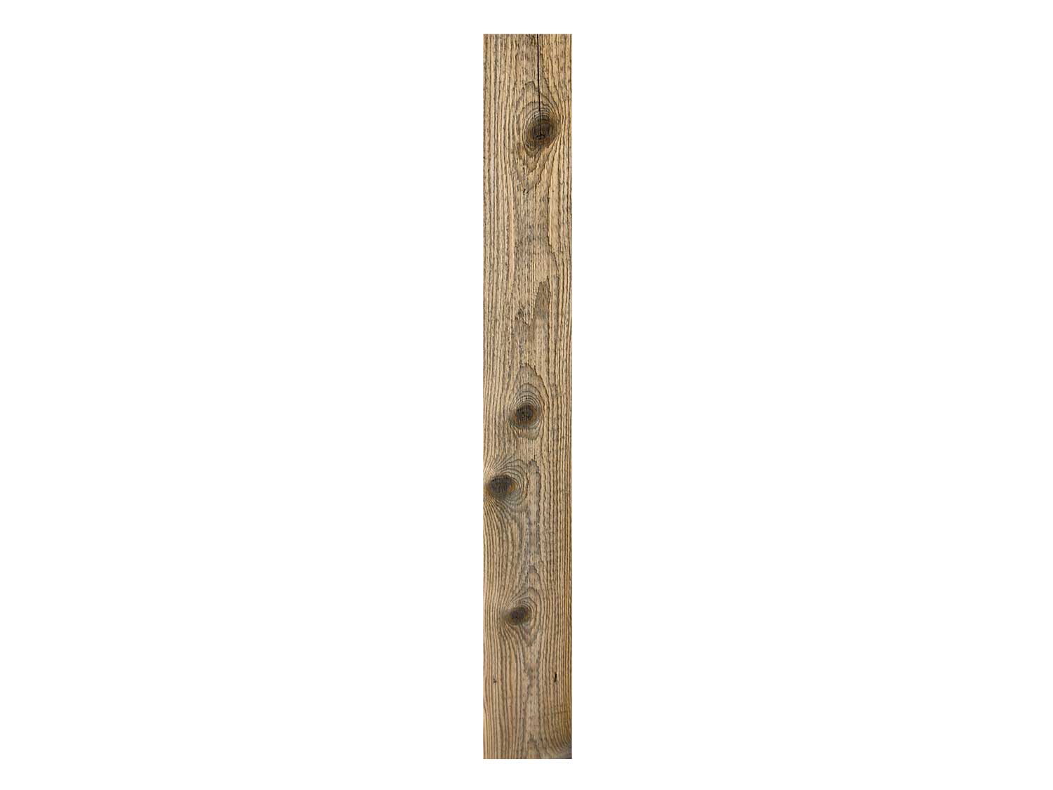 Barn Board Wood Column Wrap - Rustic Natural