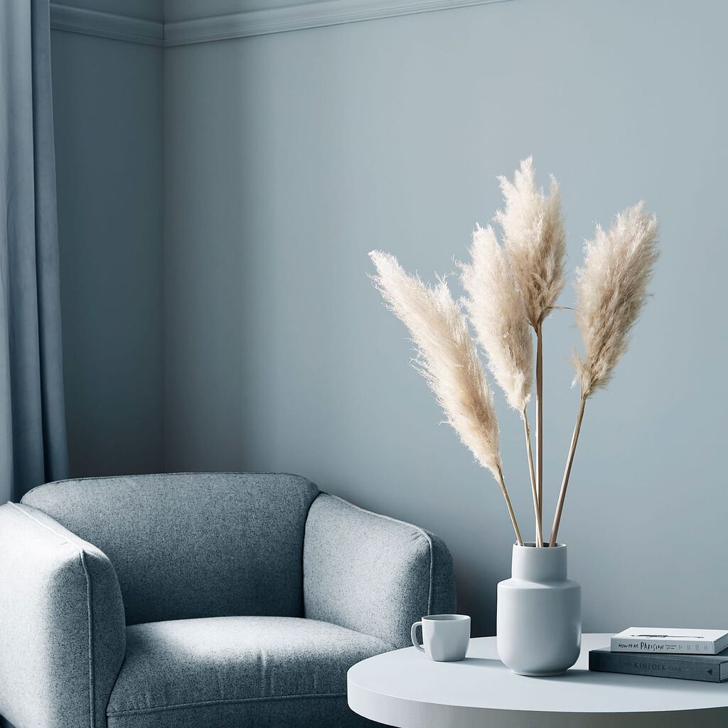 dusty blue paint color for home decor