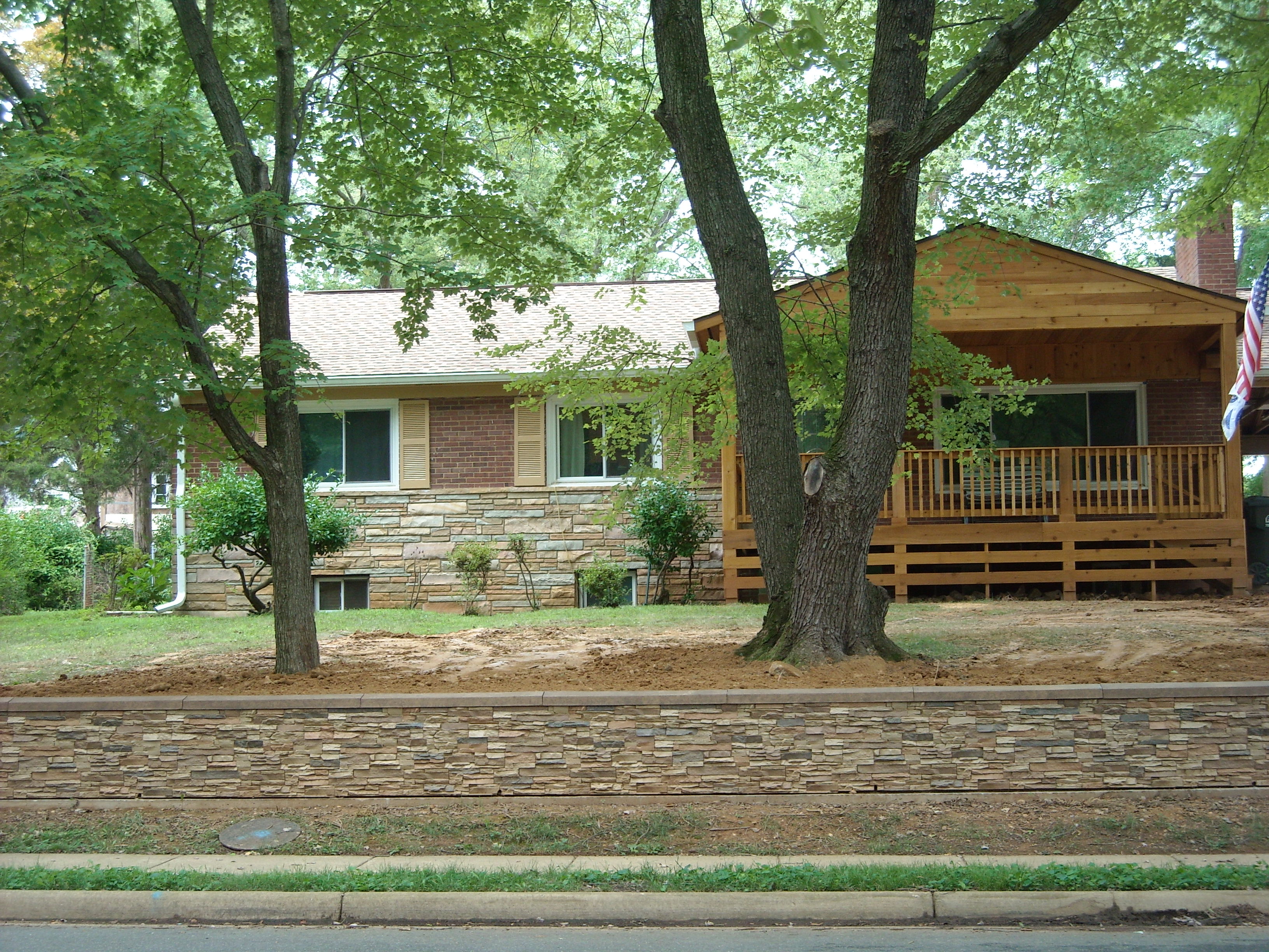 Now Ray's Virginia home has even more timeless "curb appeal."