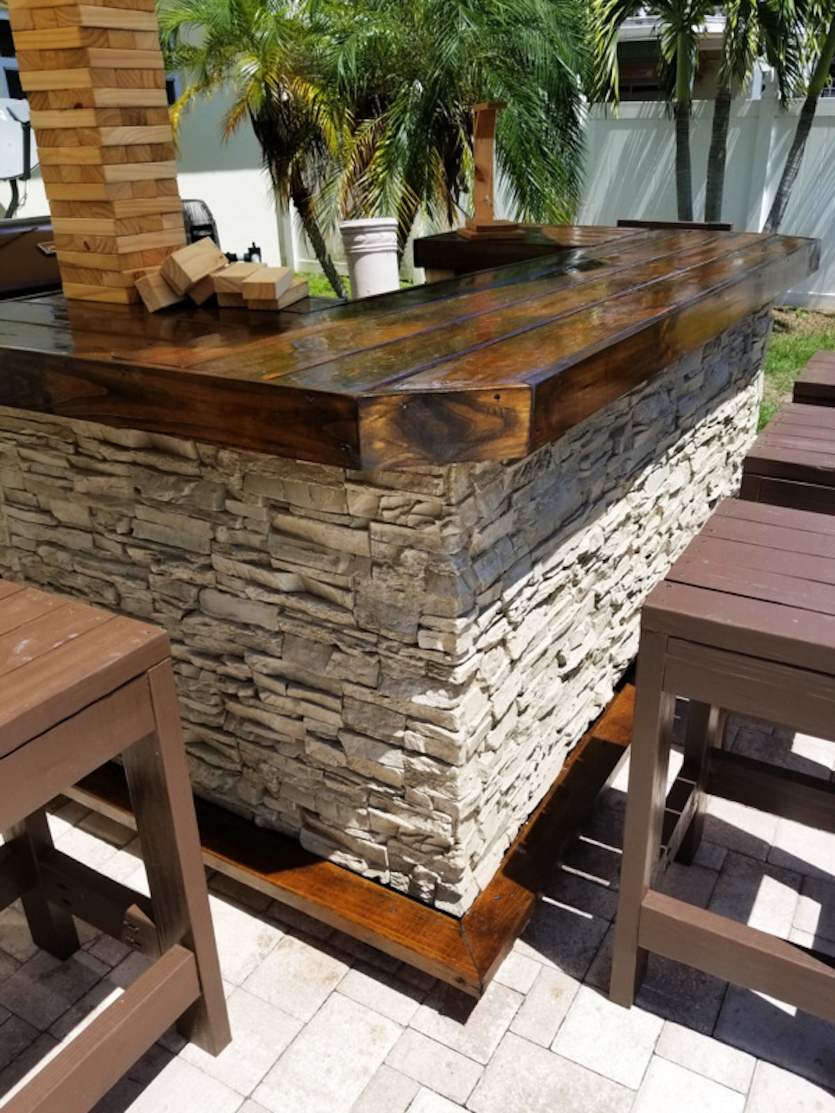 Colorado Dry Stack Faux Wall Panels in Creamy Beige