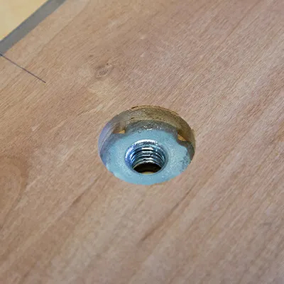 Pilot holes Pilot holes