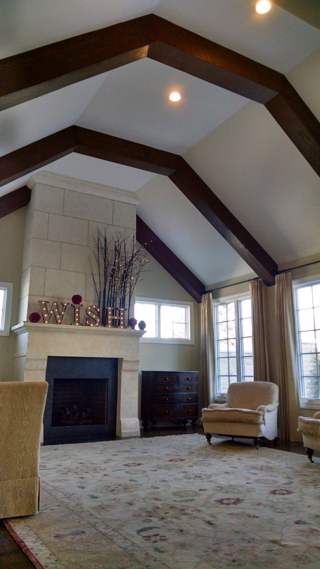 Woodland Faux Wood Beams in Caramel