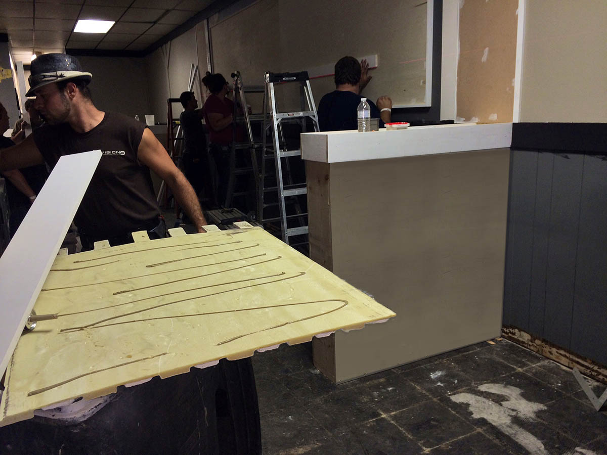 Installation in progress